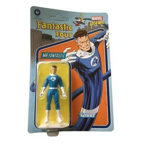 Marvel Legends Fantastic Four Mr. Fantastic - Retro Collection 3.75" Figure New
